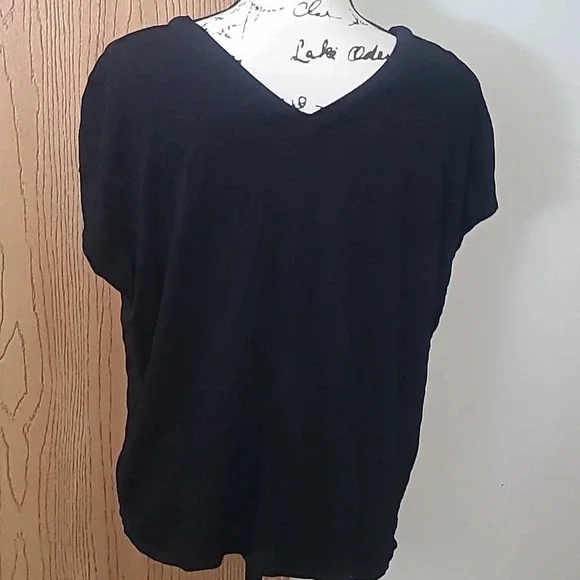 Ana studded rhinestone detail dolman sleeve flowy top - Picture 3 of 3